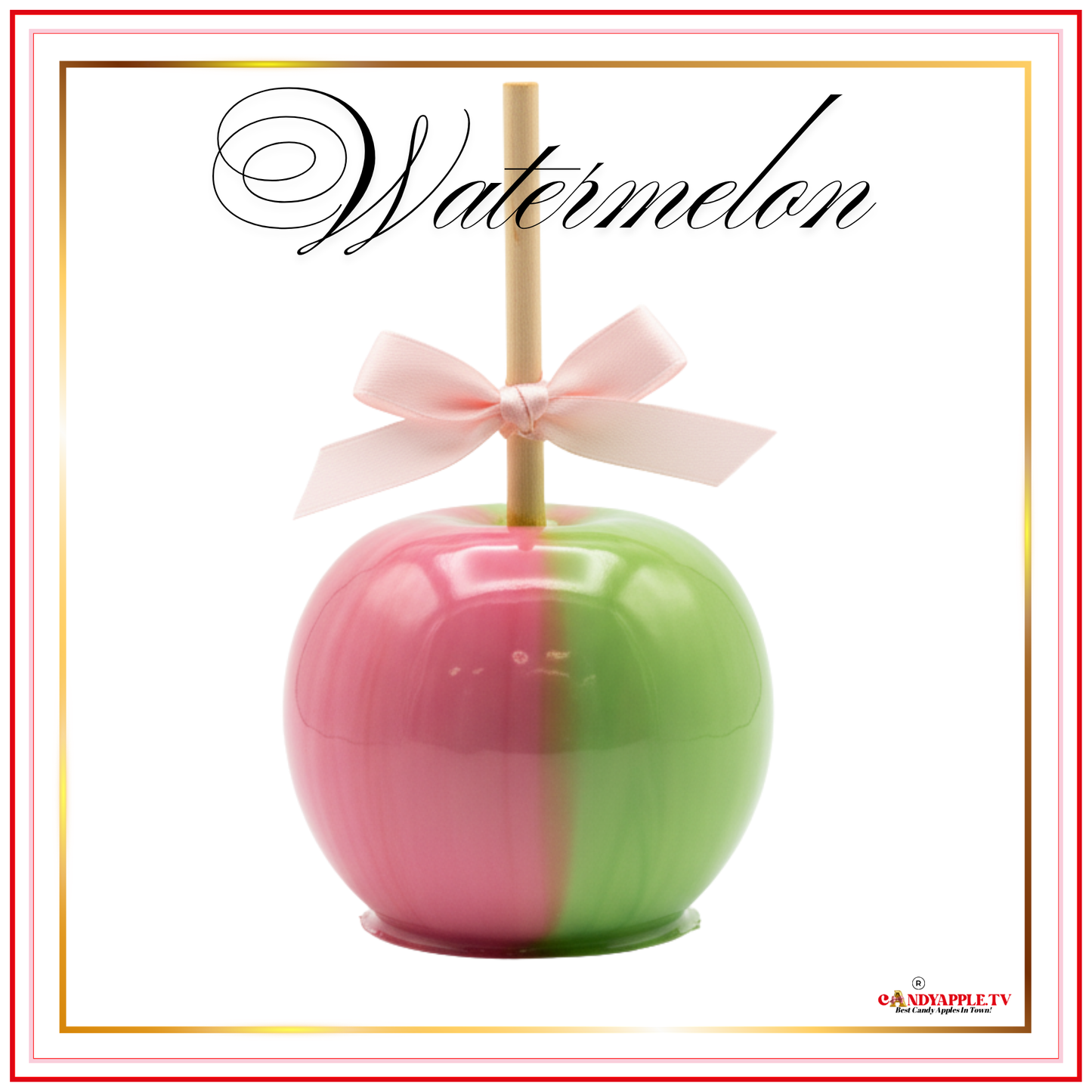 4-Pack Handcrafted Candy Apples – Pick Your Flavor