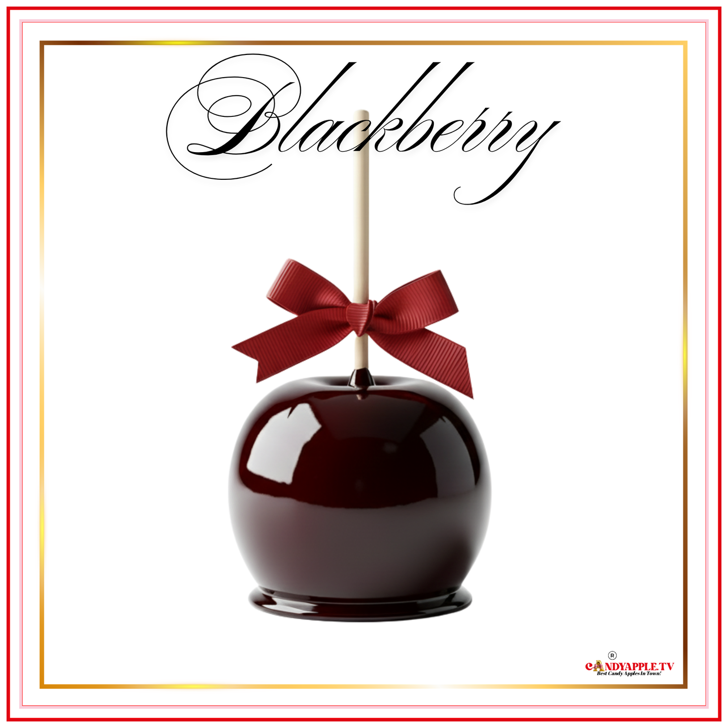6-Pack Handcrafted Candy Apples – Pick Your Flavor