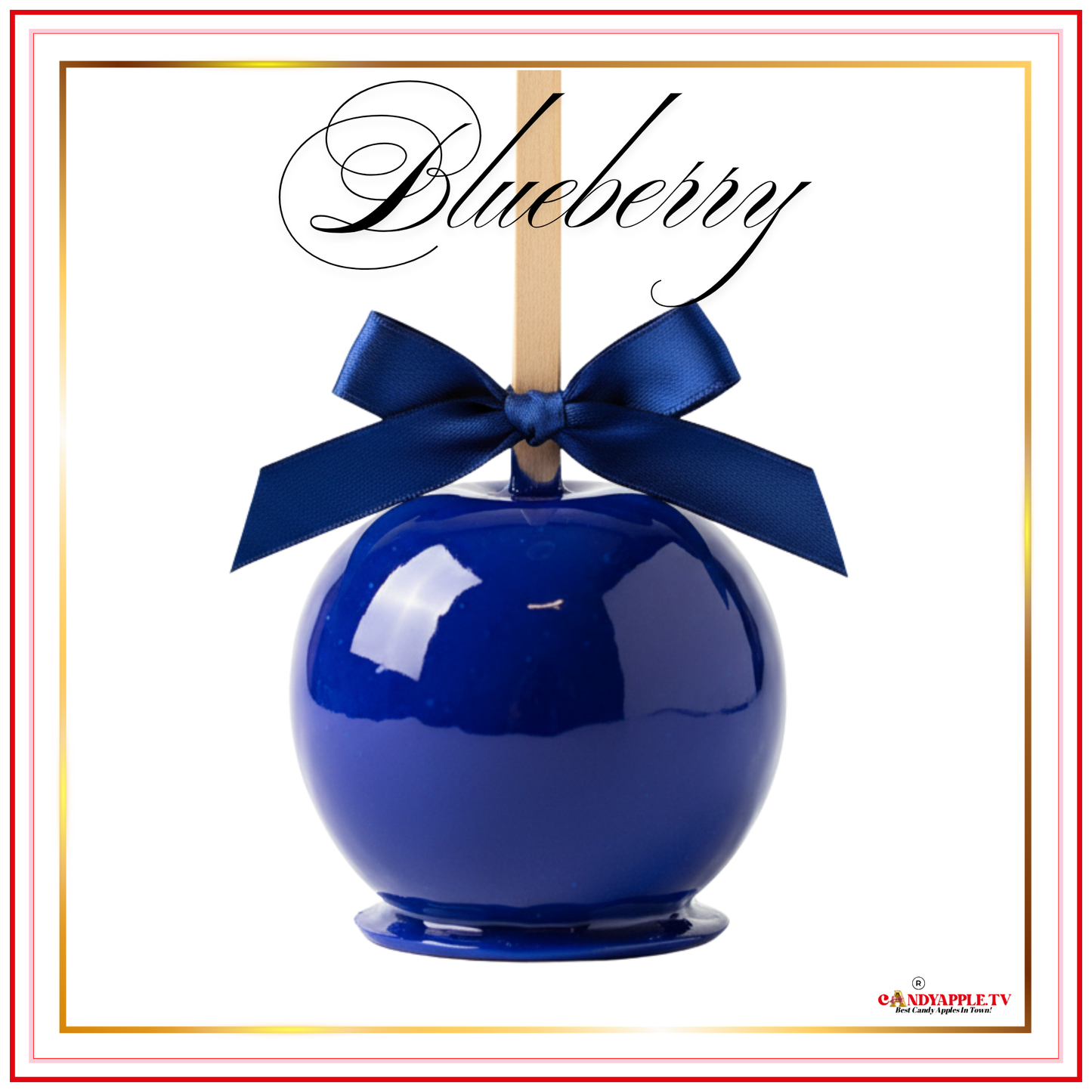 4-Pack Handcrafted Candy Apples – Pick Your Flavor