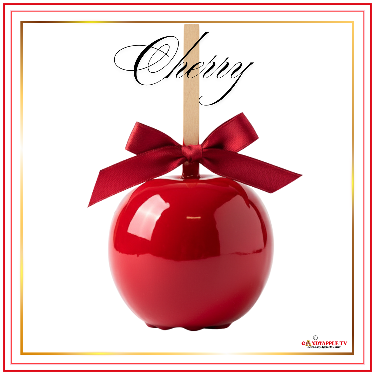 2-Pack Handcrafted Candy Apples – Pick Your Flavor
