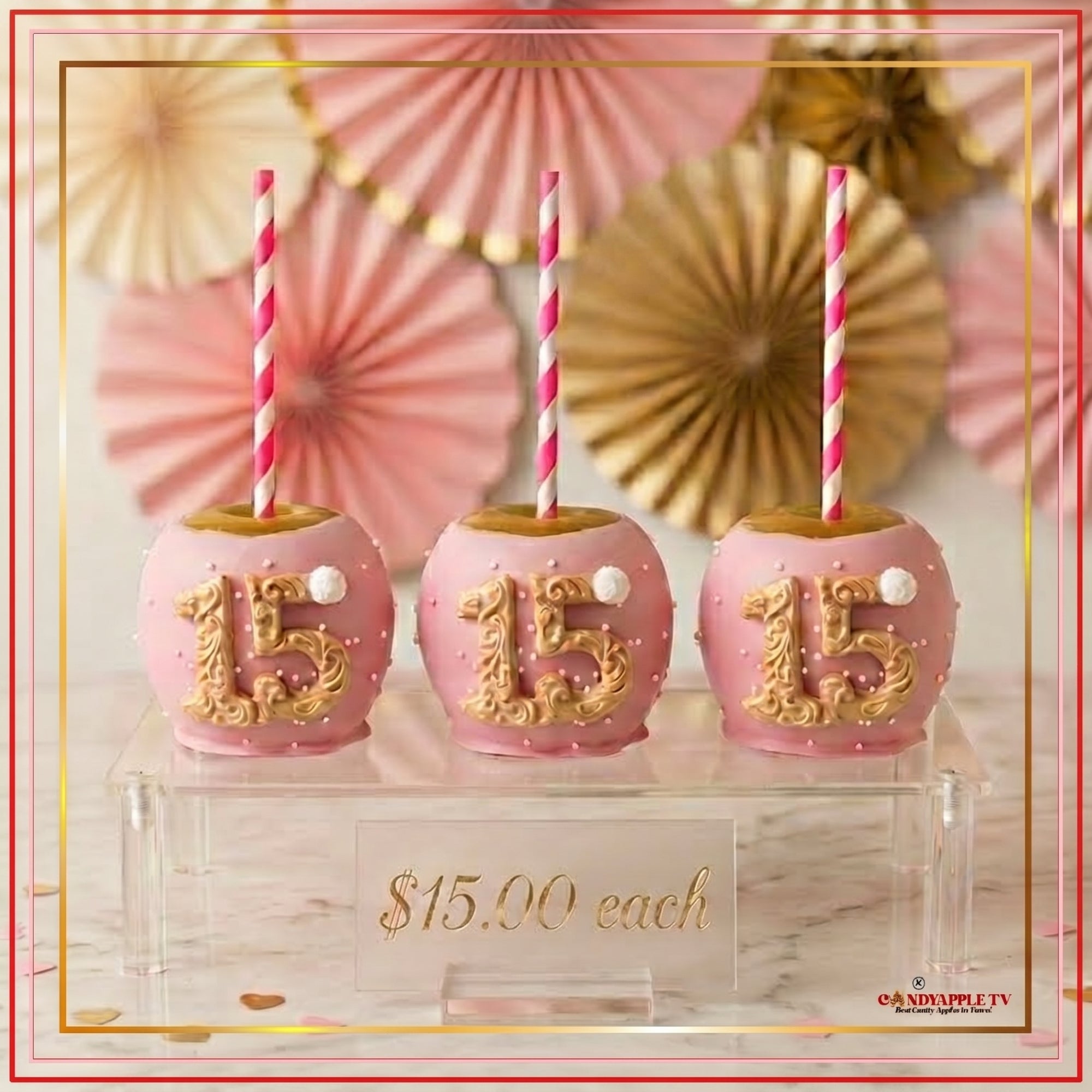 Custom Caramel Chocolate Apples – Personalized & Handcrafted to Order