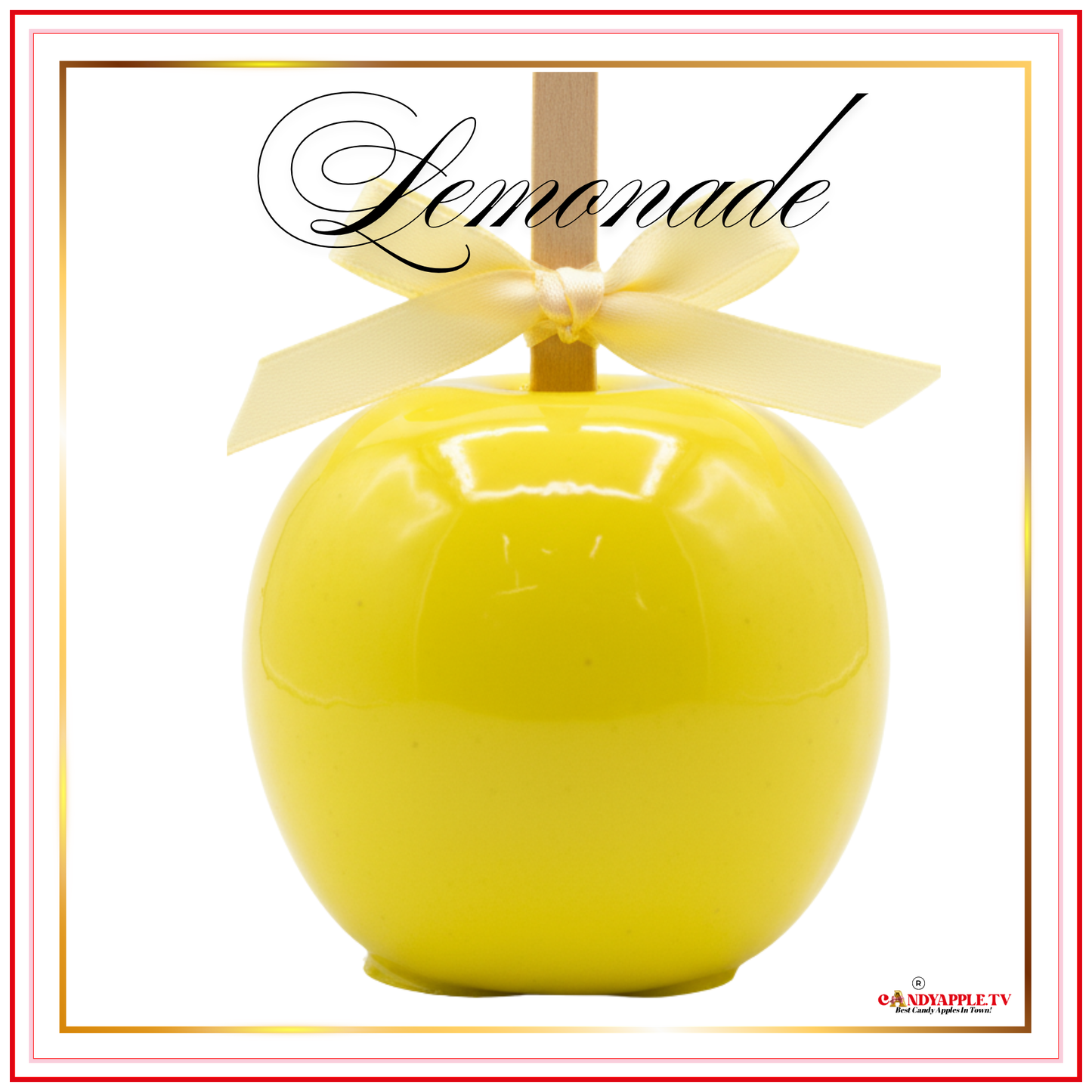 4-Pack Handcrafted Candy Apples – Pick Your Flavor