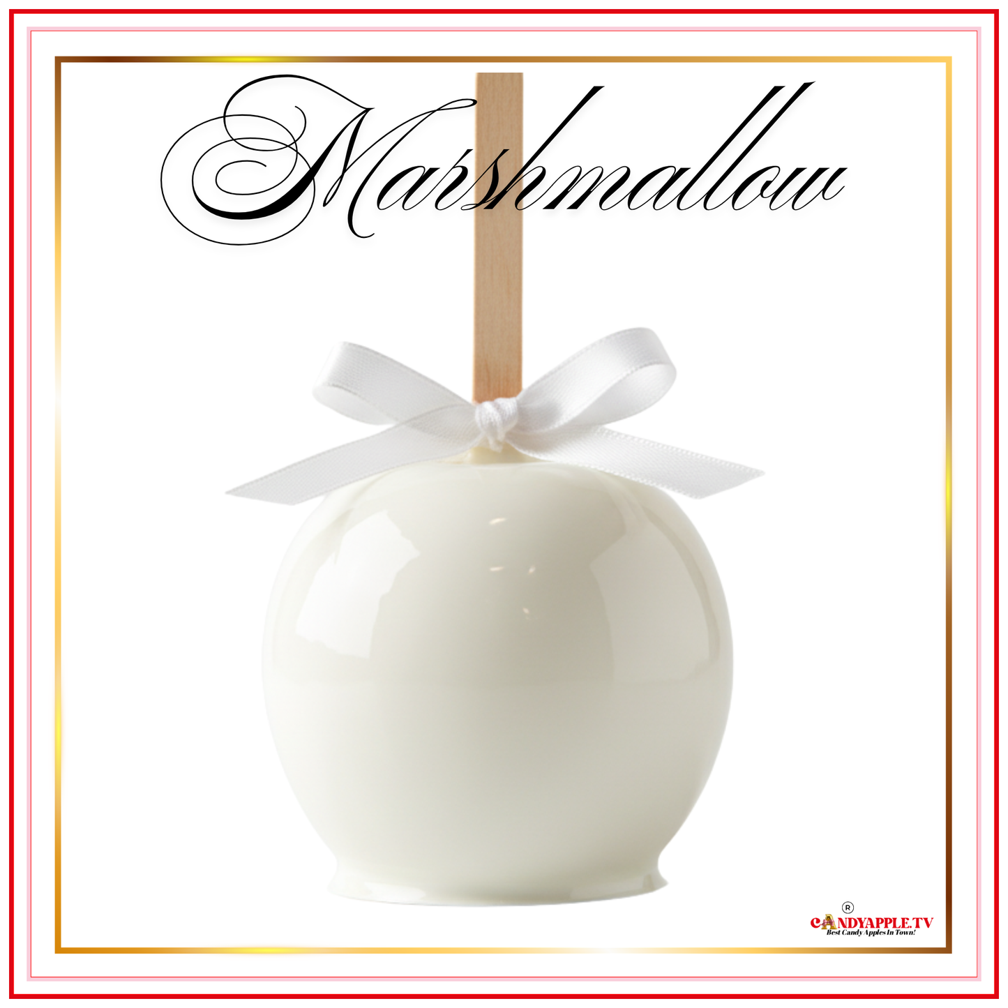 Marshmallow Candy Apple