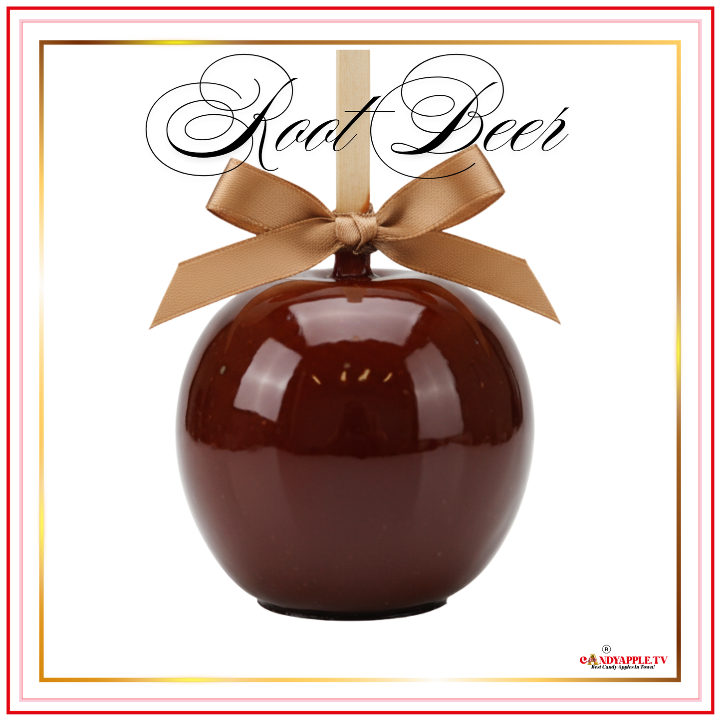 2-Pack Handcrafted Candy Apples – Pick Your Flavor