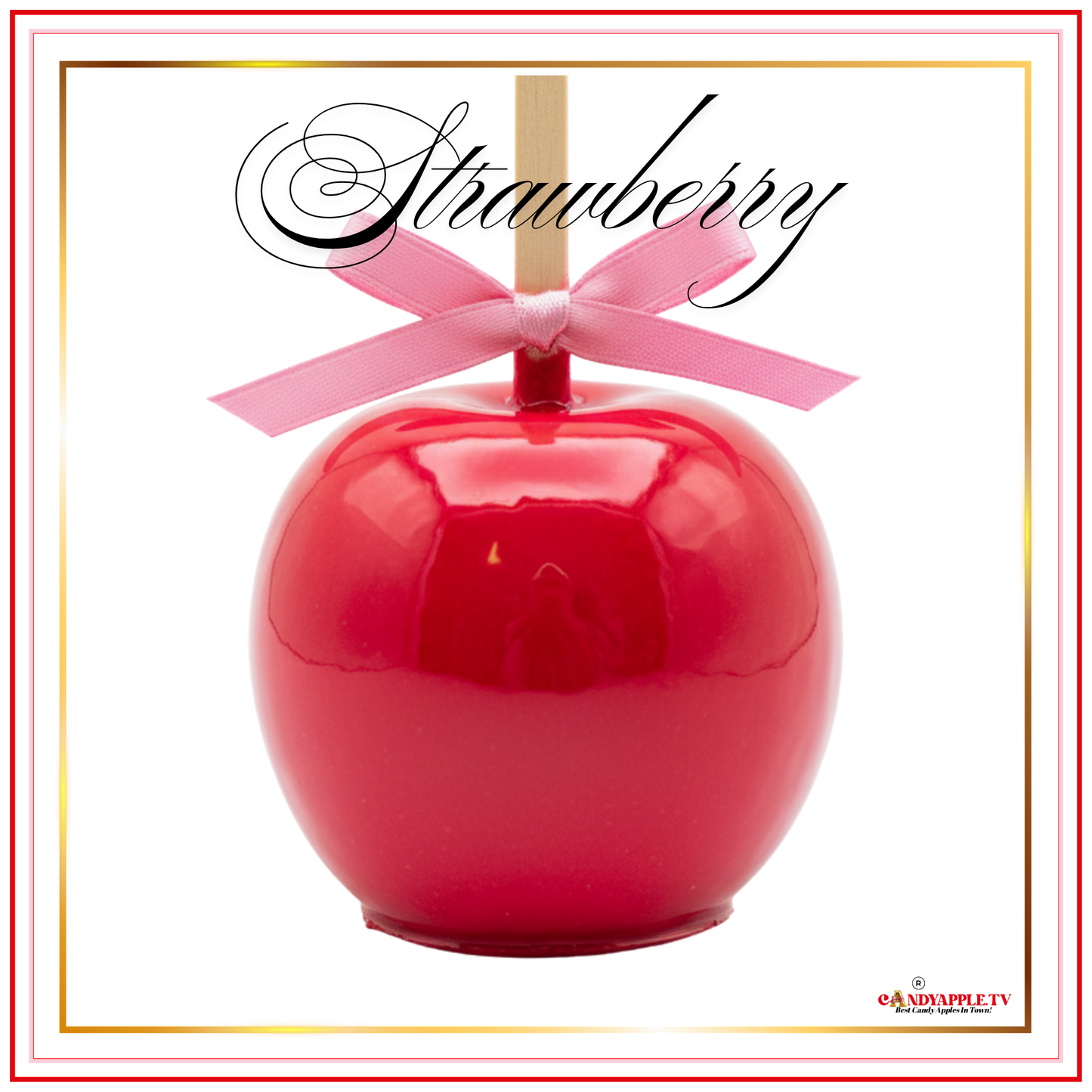 Strawberry Candy Apple