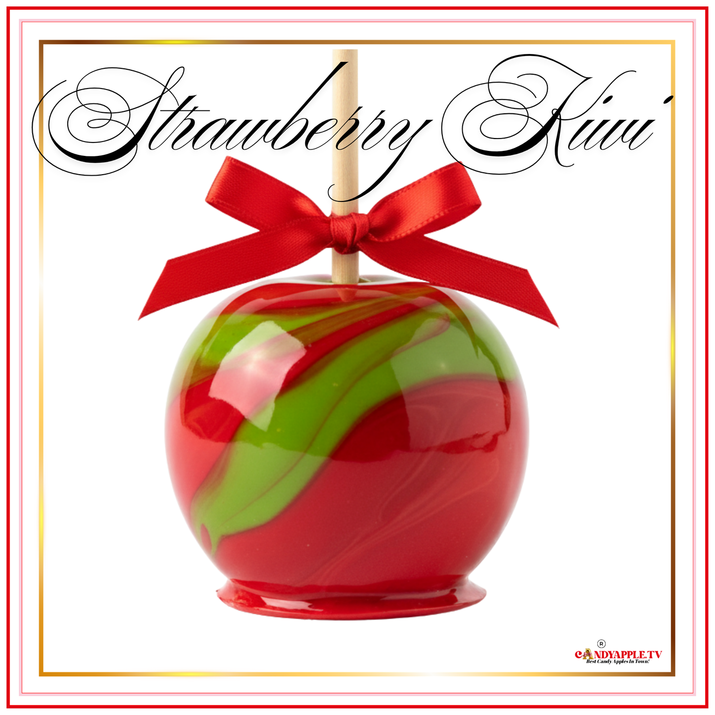 2-Pack Handcrafted Candy Apples – Pick Your Flavor