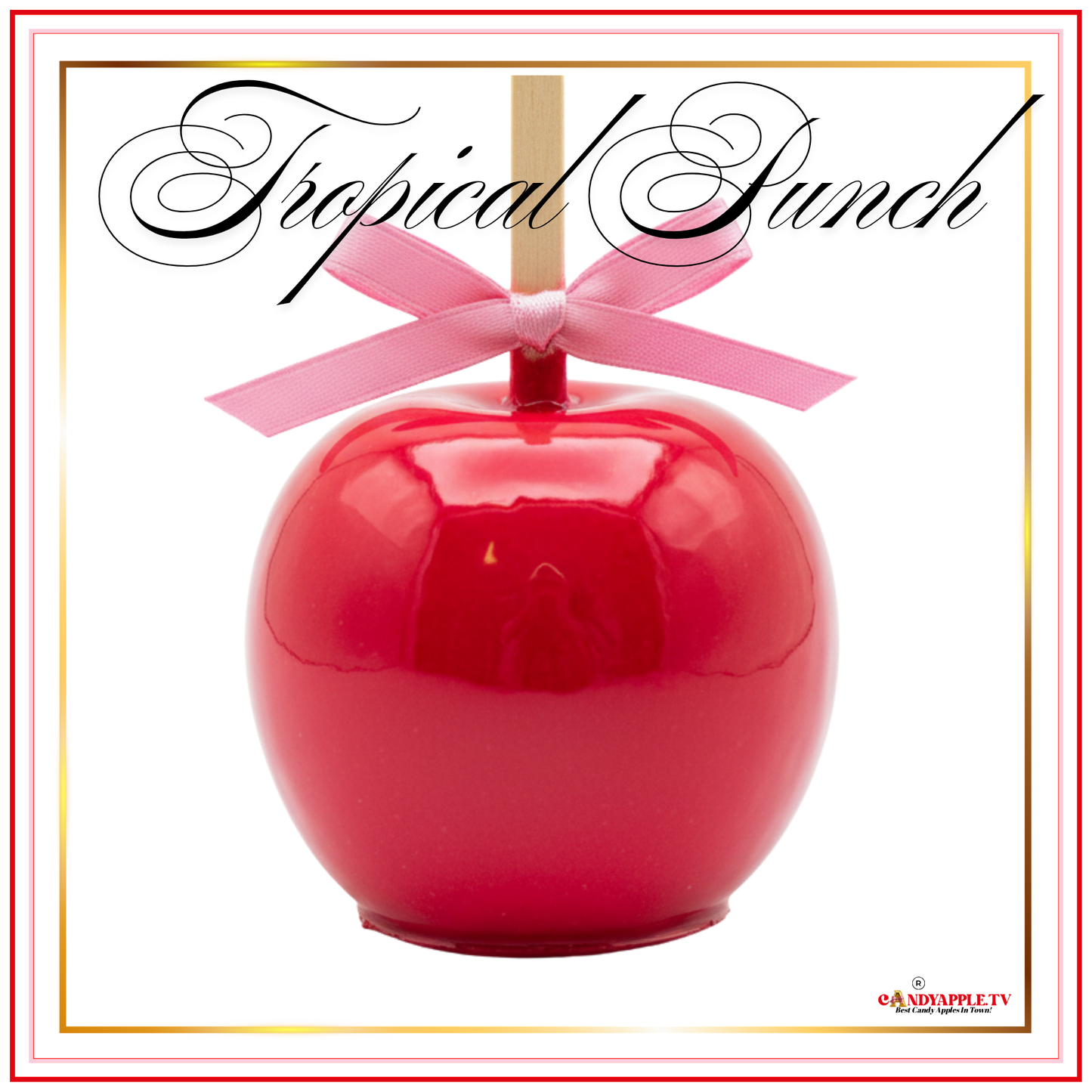 6-Pack Handcrafted Candy Apples – Pick Your Flavor