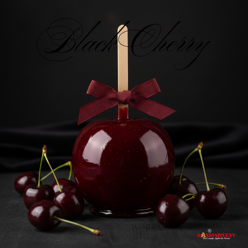 Black Cherry Candy Apple