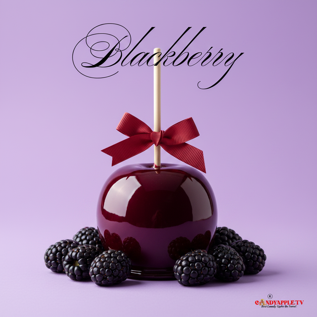 Blackberry Candy Apple