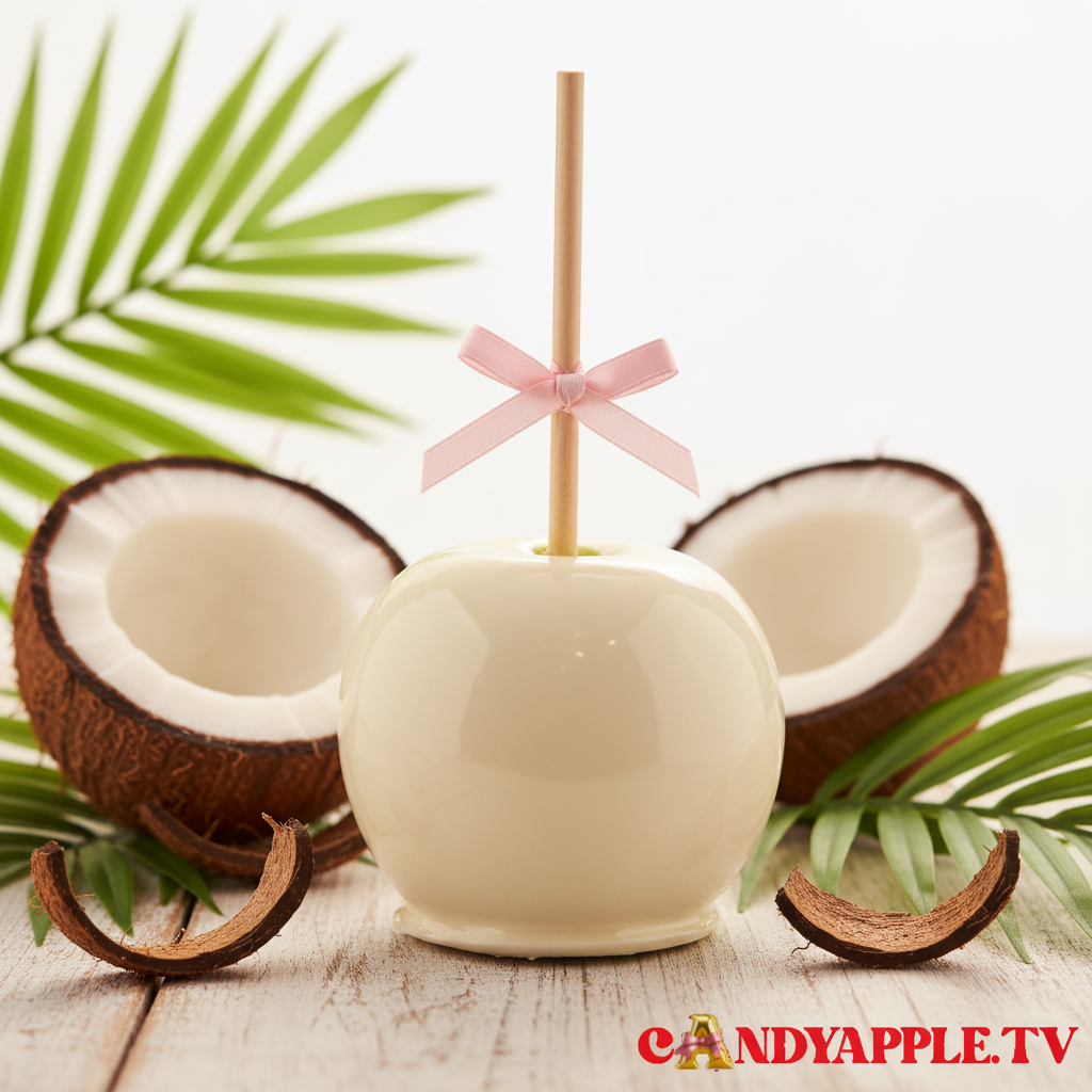 Coconut Candy Apple