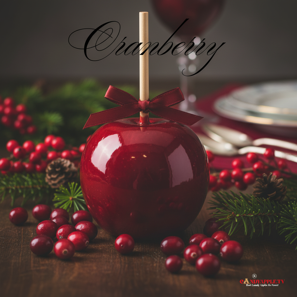Cranberry Candy Apple Lifestyle