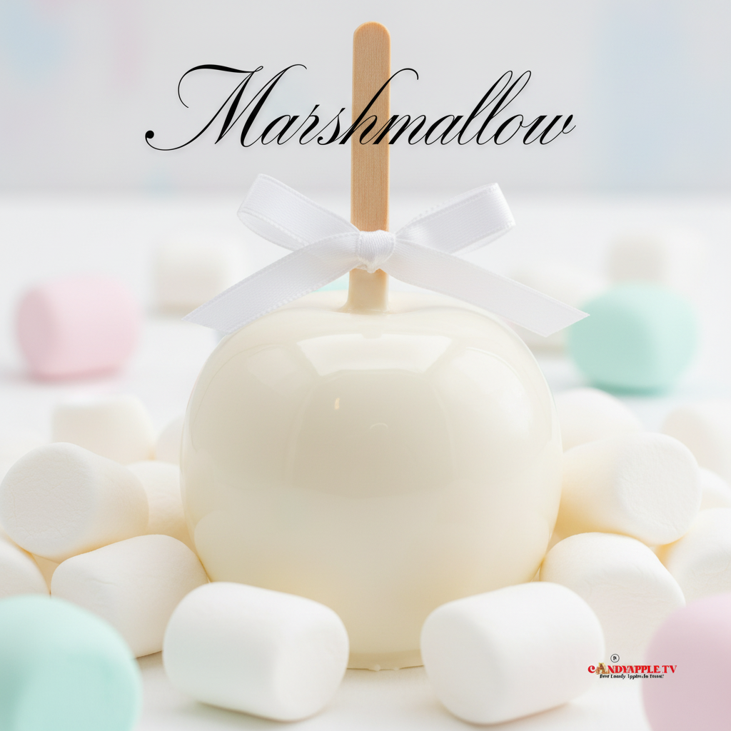 Marshmallow Candy Apple