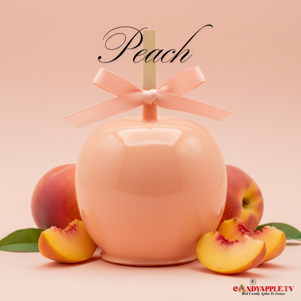 Peach Candy Apple