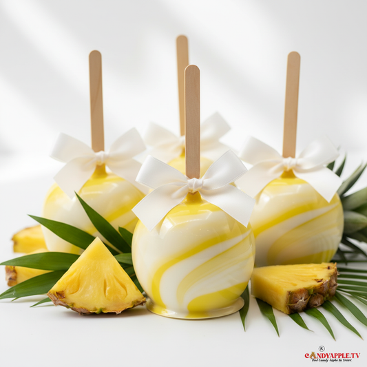 4-Pack Handcrafted Candy Apples – Pick Your Flavor