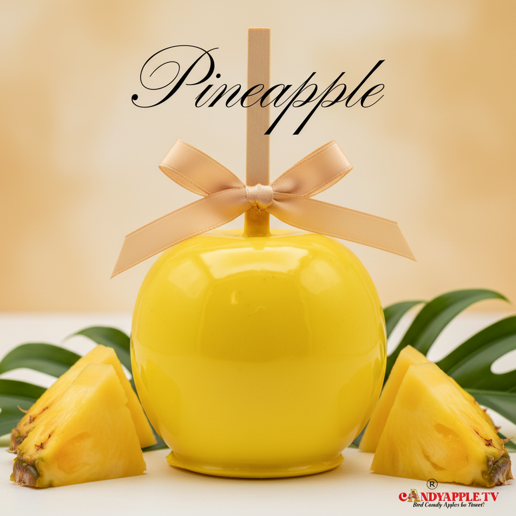 Pineapple Candy Apple