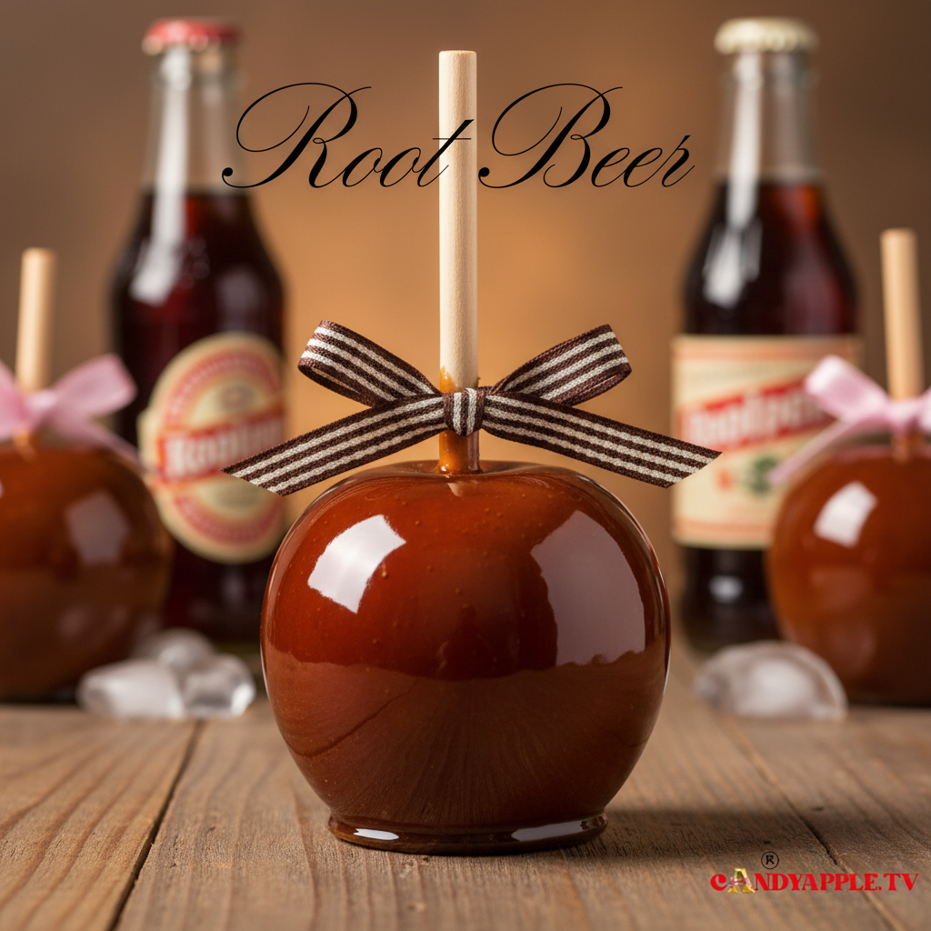 Root Beer Candy Apple